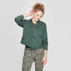 Women's Cozy Layering Bomber Jacket - Joylab Jungle Green