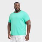 Men's Big Short Sleeve Performance T-shirt - All In Motion Synergy Green