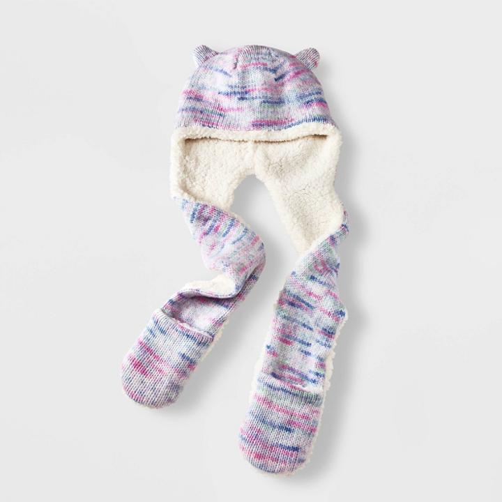 Girls' Space-dye Hooded Scarves - Cat & Jack , One Color