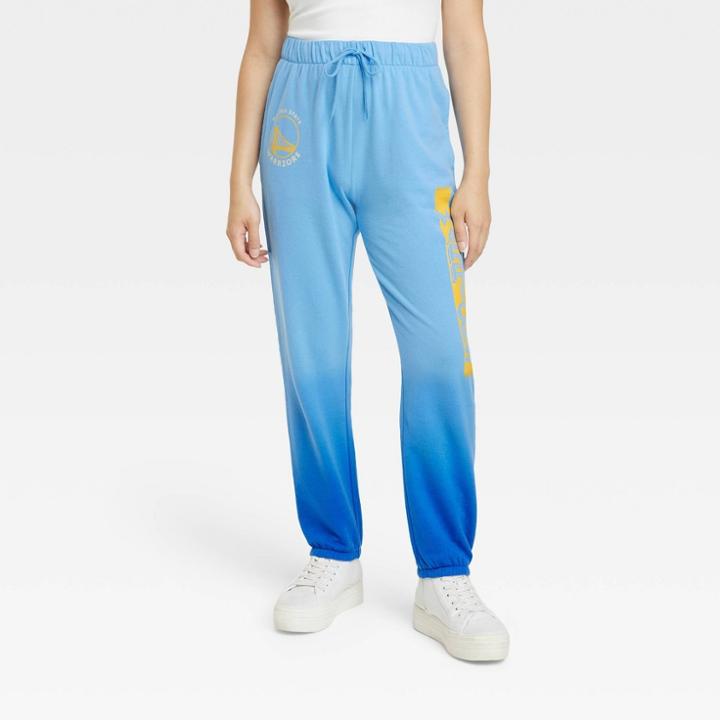 Women's Nba Warriors Graphic Jogger Pants - Blue