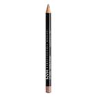Nyx Professional Makeup Long-lasting Slim Lip Pencil - Mahogany