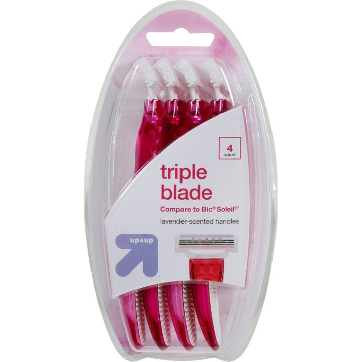 Up&up Women's Triple Blade Disposable Razor