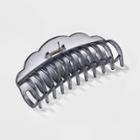 Frosted Jumbo Claw Hair Clip - Universal Thread Gray
