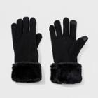 Chaos Women's Faux Fur Glove - Black