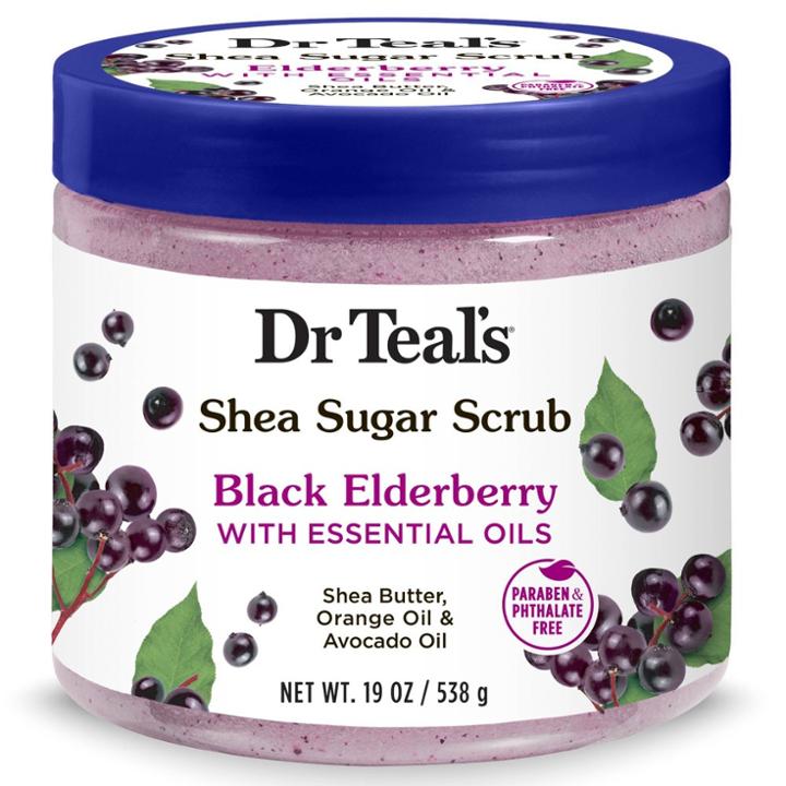 Dr Teal's Black Elderberry Sugar Body