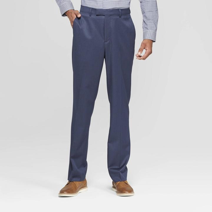 Men's 30 Standard Fit Suit Pants - Goodfellow & Co In The Navy