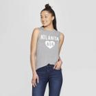 Modern Lux Women's Casual Fit Sleeveless Atlanta 404 Graphic Tank Top - Modern