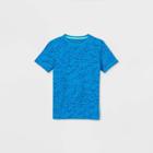 Boys' Short Sleeve Shark Print T-shirt - Cat & Jack Blue