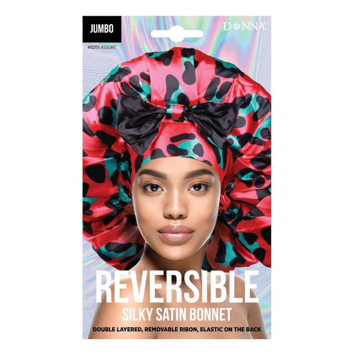 Donna Reversible Jumbo Bow Tie Bonnet