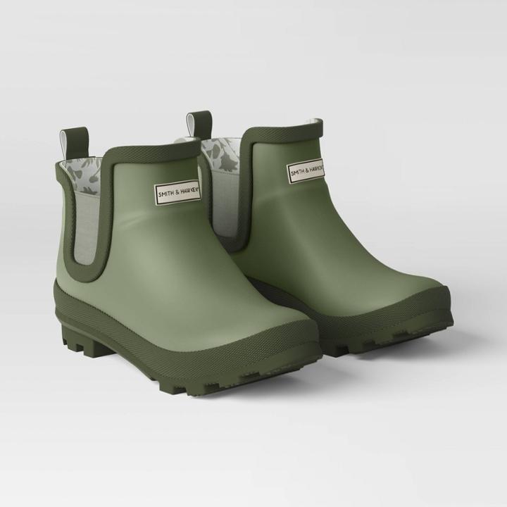 Smith & Hawken Women's Short Gardening Boots Green Size 8 -