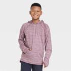 Boys' Soft Gym Pullover Hoodie - All In Motion Maroon