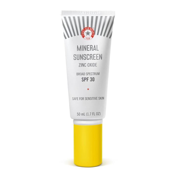First Aid Beauty Mineral Sunscreen Zinc Oxide Broad Spectrum Spf 30 - 1.7 Fl Oz - Ulta Beauty