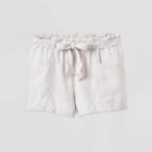 Women's Plus Size Utility Fashion Shorts - Universal Thread Cream