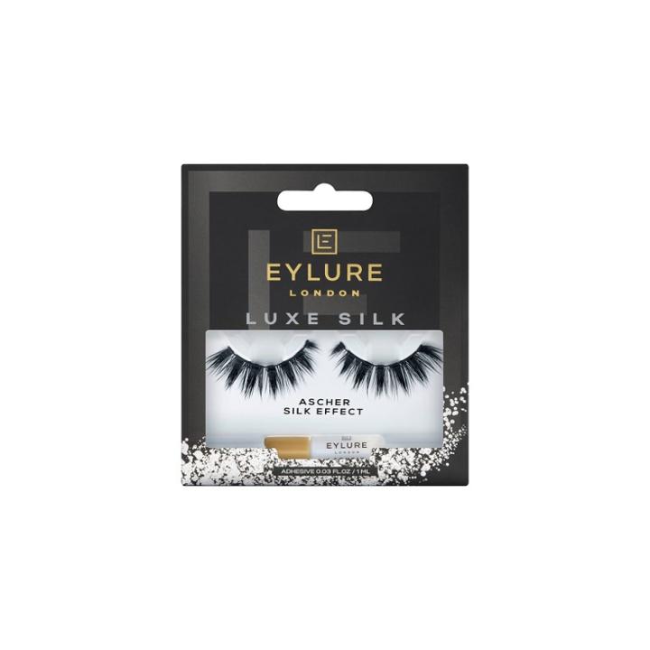 Eylure False Eyelashes Luxe Silk Ascher - 1pr, Adult Unisex