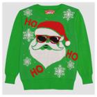 Hybrid Apparel Boys' Cool Santa Ugly Sweater -