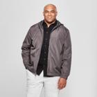 Men's Big & Tall Rain Jacket - Goodfellow & Co Gray