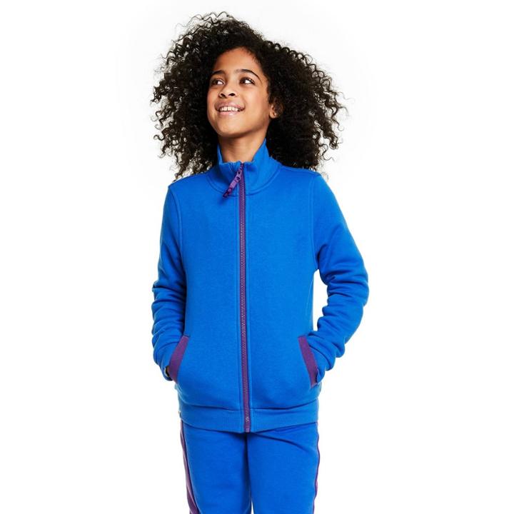 Kids' Track Zip-up Sweatshirt - Lego Collection X Target Blue