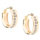 Target 14k Yellow Gold Diamond Accent Round Hoop Earrings - Yellow