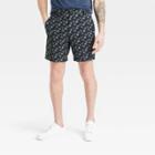 Men's Hybrid Shorts - All In Motion Heathered Black