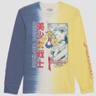 Men's Sailor Moon Long Sleeve Graphic T-shirt - White