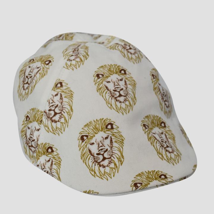 Toddler Boys' Lion Driving Cap - Genuine Kids From Oshkosh Cream 3t, Boy's, Beige