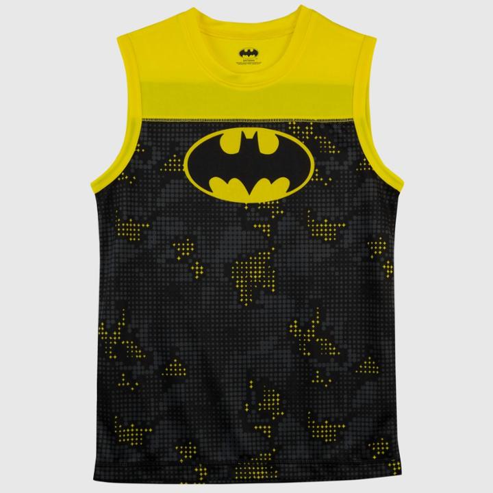Dc Comics Boys' Batman Tank Top - Black