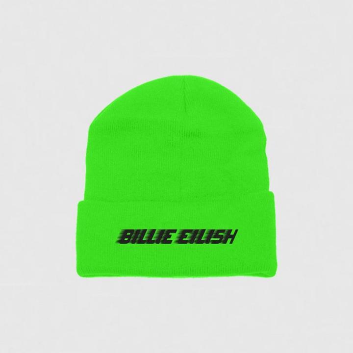 Bravado Women's Billie Eilish Beanie - Neon Green, Women's,