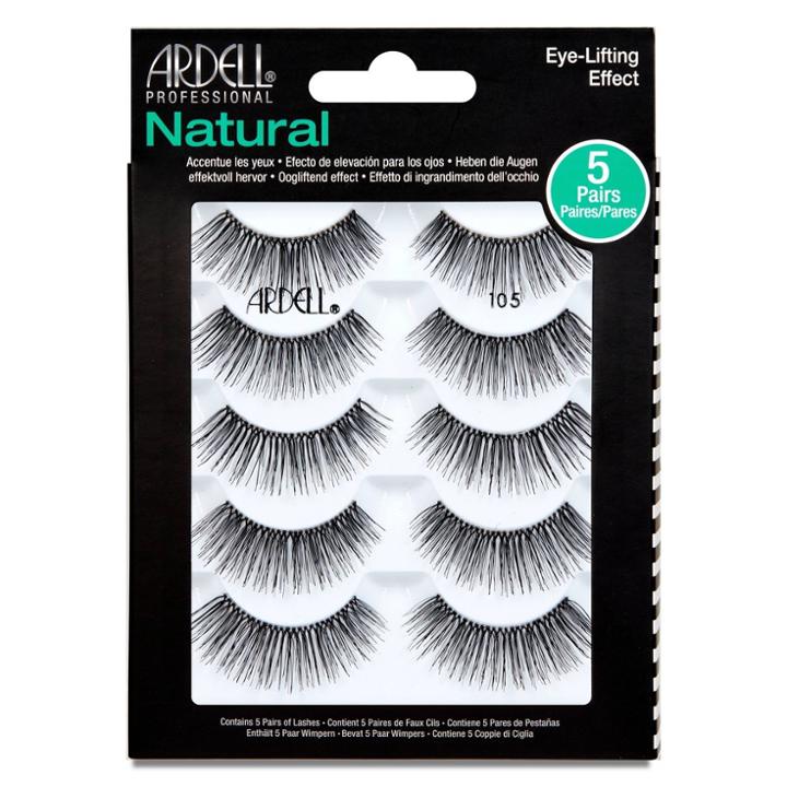 Ardell Professional Natural 105 Eyelash Multipack Black