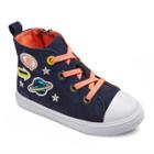 Toddler Girls' Jory High Top Sneakers 7 - Cat & Jack - Navy, Blue