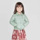 Oshkosh B'gosh Toddler Girls' Floral Jacket - Green