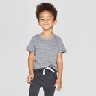 Toddler Boys' Short Sleeve Texture Pocket T-shirt - Cat & Jack Gray