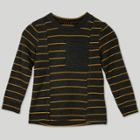 Afton Street Toddler Boys' Stripe Long Sleeve T-shirt - Yellow