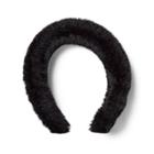 Faux Fur Padded Headband - Sandy Liang X Target Black