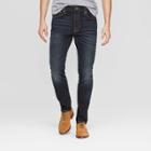 Men's 30 Skinny Fit Jeans - Goodfellow & Co Dark Gray