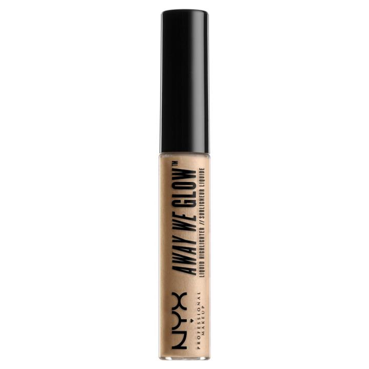 Nyx Professional Makeup Away We Glow Liquid Highlighter Daytime Halo - 0.21 Fl Oz, Adult Unisex