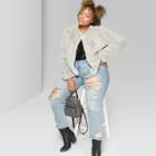 Women's Plus Size Faux Fur Jacket Plus - Wild Fable