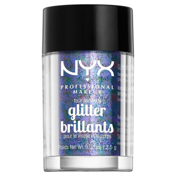 Nyx Professional Makeup Face & Body Glitter Violet (purple)