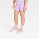 Girls' Knit Pull-on Shorts - Cat & Jack Violet