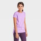 Petitegirls' Short Sleeve Performance T-shirt - All In Motion Purple