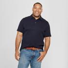 Target Men's Big & Tall Short Sleeve Elevated Ultra-soft Polo Shirt - Goodfellow & Co Williamsburg Navy