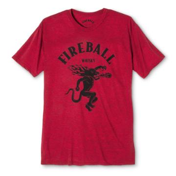 Men's Fireball T-shirt - Red Heather
