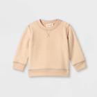 Baby Fleece Pullover Sweatshirt - Cat & Jack Cream
