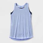Girls' 2-in-1 Tank Top - All In Motion Blue