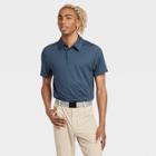 Men's Jersey Golf Polo Shirt - All In Motion Blue M, Men's,