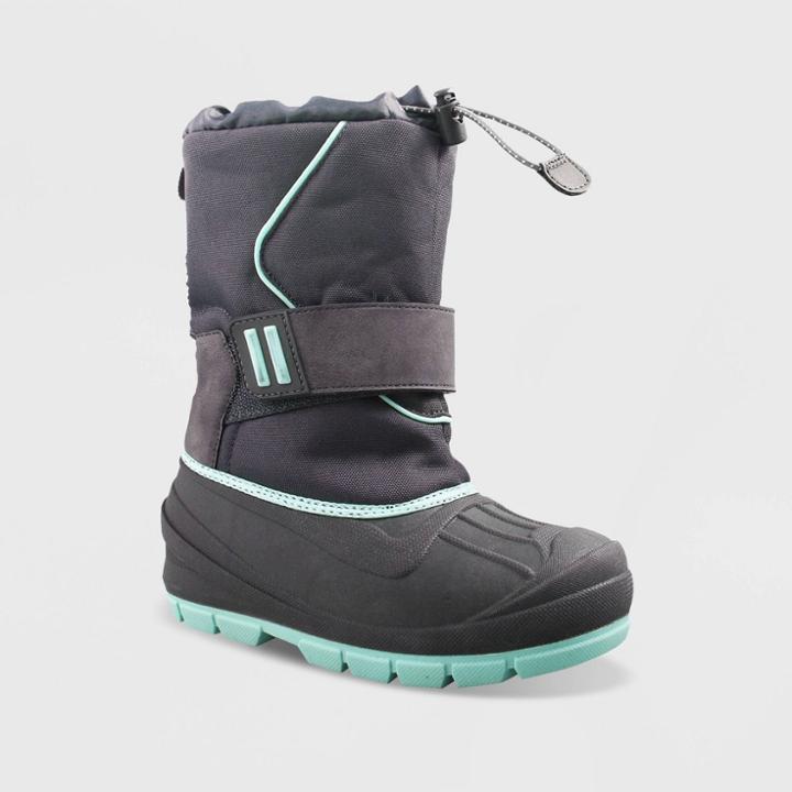 Girls' Cordie Winter Boots - Cat & Jack Gray