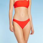 Women's Cheeky Bikini Bottom - Xhilaration Red S, Women's,