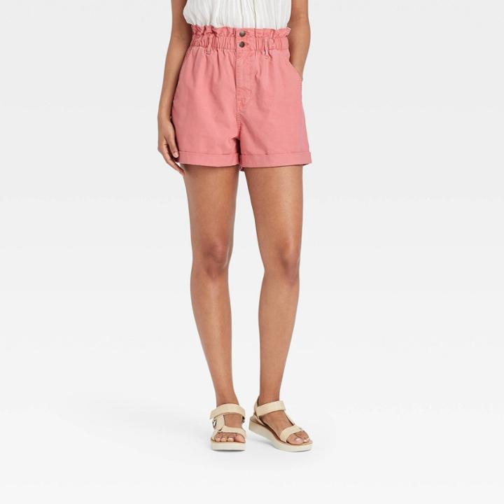 Women's High-rise Shorts - Universal Thread Rose