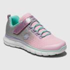 Girls' S Sport By Skechers Bethanie Performance Athletic Shoes - Pink 1, Silver Pink White
