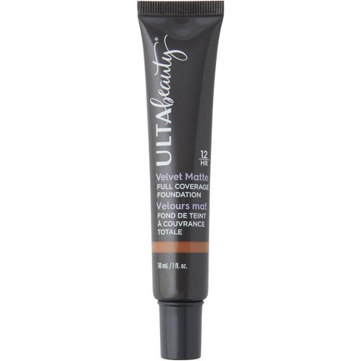 Ulta Beauty Collection Velvet Matte Longwear Foundation - Deep Warm - 1oz - Ulta Beauty