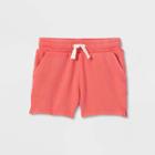Kids' Shorter-length Shorts - Cat & Jack Coral Pink